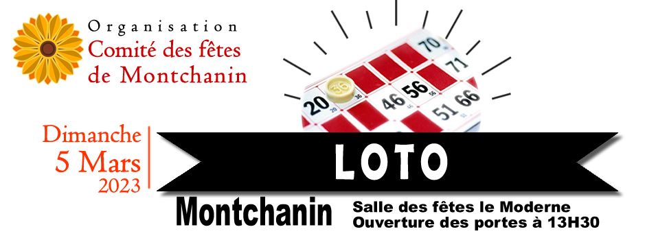 LOTO 5 MARS 2023 MONTCHANIN